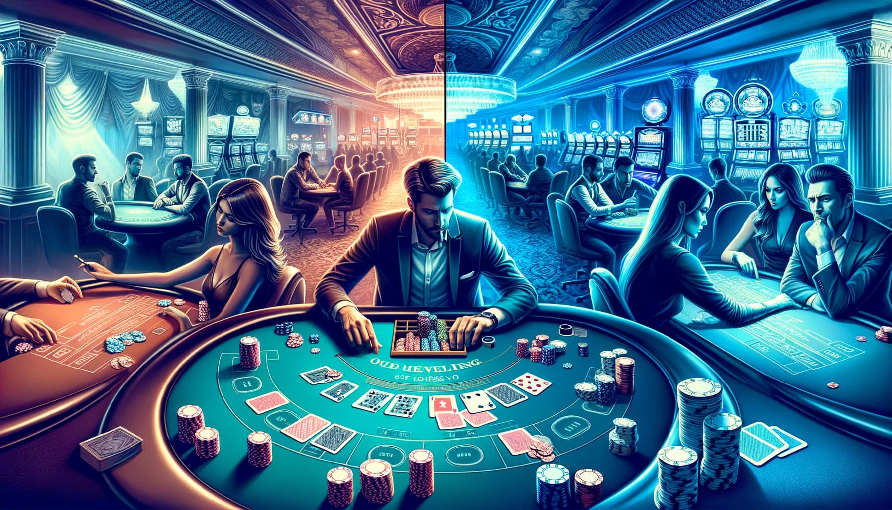 As 5 maiores diferenças entre pôquer e blackjack image