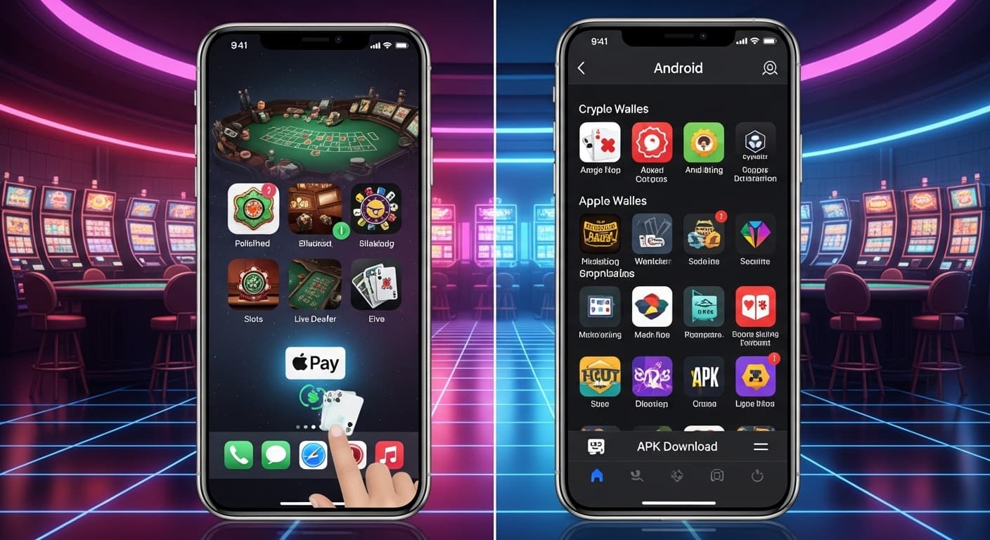 O que é melhor: Android vs iOS Mobile Casino? image